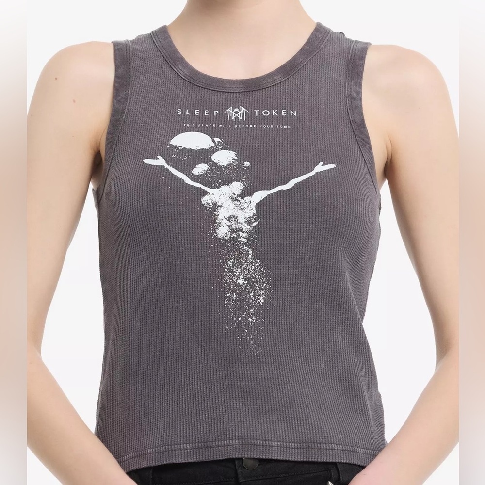 Sleep Token This Place Will Become Your‎ Tomb Waffle Tank Top Hot Topic